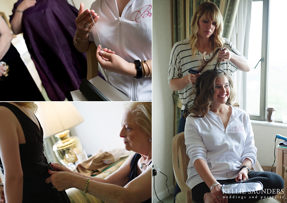campus inn bride, bride getting ready, wedding details, Kellie Saunders Photography